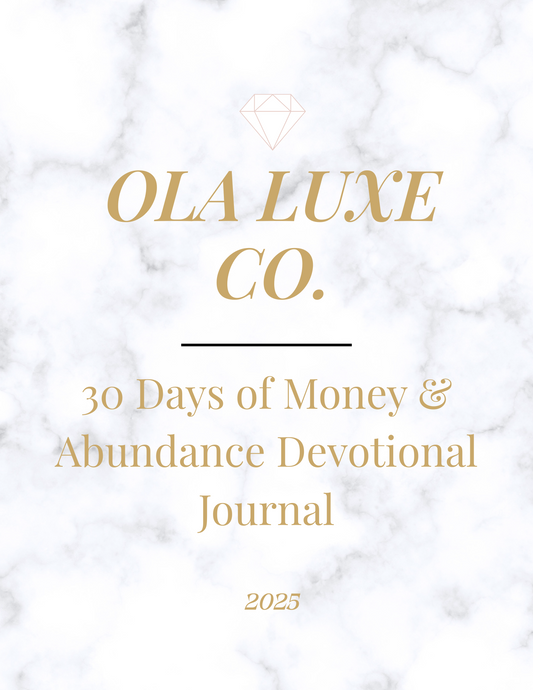30 Days of Money & Abundance Devotional Journal